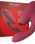 WOMANIZER - DUO 2 STIMULATOR BORDEAUX - Druckwellen saugende Vibratoren