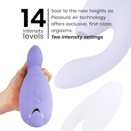 WOMANIZER - DUO 2 STIMULATOR FLIEDER - Druckwellen saugende Vibratoren