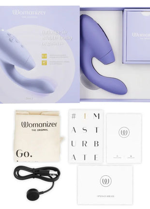 WOMANIZER - DUO 2 STIMULATOR FLIEDER - Druckwellen saugende Vibratoren