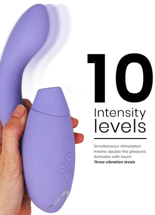 WOMANIZER - DUO 2 STIMULATOR FLIEDER - Druckwellen saugende Vibratoren