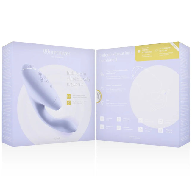 WOMANIZER - DUO 2 STIMULATOR FLIEDER - Druckwellen saugende Vibratoren