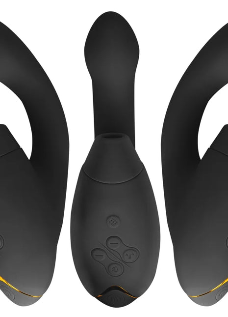 WOMANIZER - DUO 2 STIMULATOR SCHWARZ - Druckwellen saugende Vibratoren