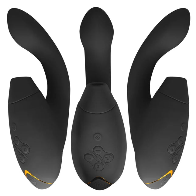 WOMANIZER - DUO 2 STIMULATOR SCHWARZ - Druckwellen saugende Vibratoren