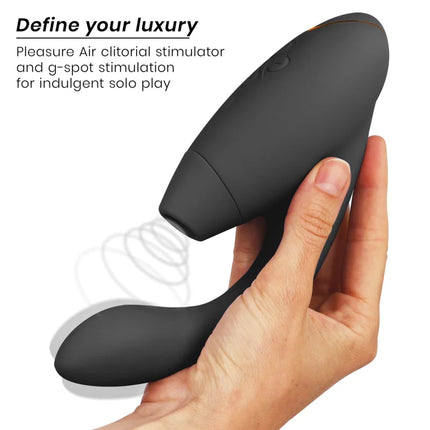 WOMANIZER - DUO 2 STIMULATOR SCHWARZ - Druckwellen saugende Vibratoren