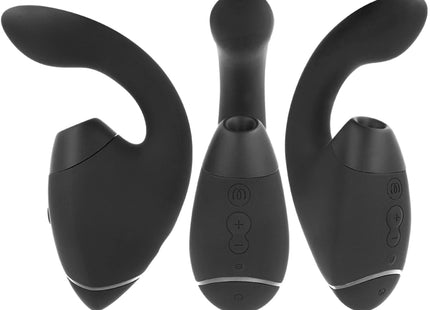 WOMANIZER - DUO NEXT DOPPELTER KLITORIS- & G-PUNKT-STIMULATOR SCHWARZ