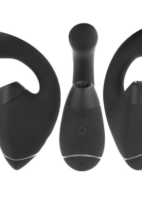 WOMANIZER - DUO NEXT DOPPELTER KLITORIS- & G-PUNKT-STIMULATOR SCHWARZ