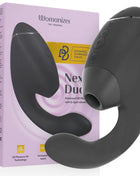 WOMANIZER - DUO NEXT DOPPELTER KLITORIS- & G-PUNKT-STIMULATOR SCHWARZ
