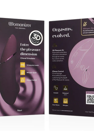 WOMANIZER - NÄCHSTER KLITORIALSTIMULATOR DUNKELLILA