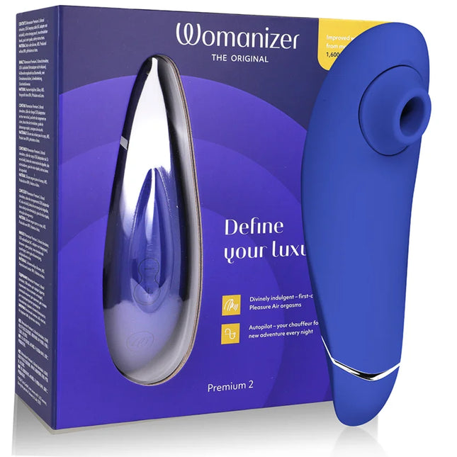 WOMANIZER - PREMIUM 2 KLITORALSTIMULATOR BLAUBEERE - Druckwellenvibratoren
