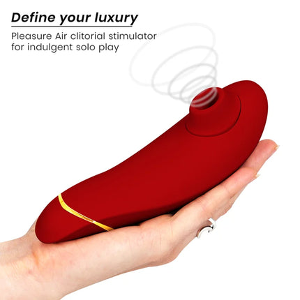 WOMANIZER - PREMIUM 2 KLITORALSTIMULATOR BORDEAUX - Druckwellenvibratoren