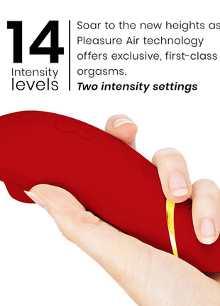 WOMANIZER - PREMIUM 2 KLITORALSTIMULATOR BORDEAUX - Druckwellenvibratoren