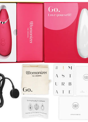 WOMANIZER - PREMIUM 2 KLITORALSTIMULATOR HIMBEERE - Druckwellenvibratoren