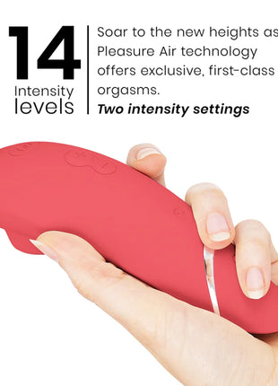 WOMANIZER - PREMIUM 2 KLITORALSTIMULATOR HIMBEERE - Druckwellenvibratoren