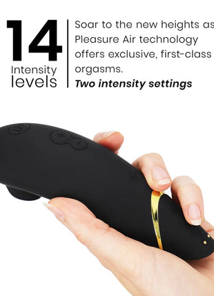 WOMANIZER - PREMIUM 2 KLITORALSTIMULATOR SCHWARZ - Druckwellenvibratoren