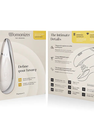 WOMANIZER - PREMIUM 2 KLITORALSTIMULATOR WARMGRAU - Druckwellenvibratoren