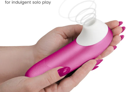 Womanizer pro vibrant klitoralstimulator rosa und weiß mit elegantem, ergonomischem design für angenehme stimulation