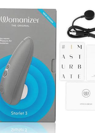 WOMANIZER - STARLET 3 KLITORALSTIMULATOR GRAU - Druckwellen saugende Vibratoren