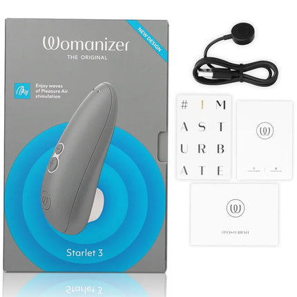 WOMANIZER - STARLET 3 KLITORALSTIMULATOR GRAU - Druckwellen saugende Vibratoren