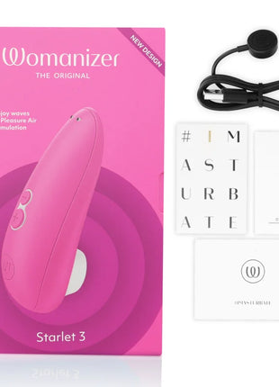 WOMANIZER - STARLET 3 KLITORALSTIMULATOR ROSA - Druckwellen saugende Vibratoren