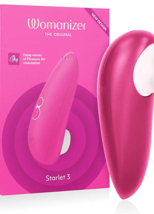 WOMANIZER - STARLET 3 KLITORALSTIMULATOR ROSA - Druckwellen saugende Vibratoren
