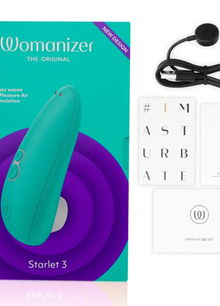 WOMANIZER - STARLET 3 KLITORALSTIMULATOR TÜRKIS - Druckwellen saugende Vibratoren