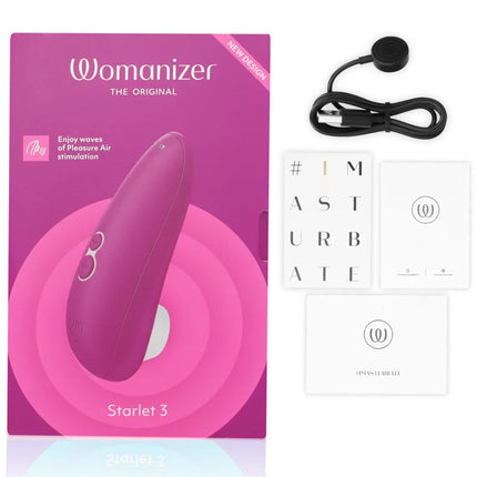 WOMANIZER - STARLET 3 KLITORALSTIMULATOR VIOLETT - Druckwellen saugende Vibratoren
