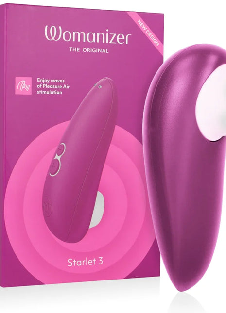 WOMANIZER - STARLET 3 KLITORALSTIMULATOR VIOLETT - Druckwellen saugende Vibratoren