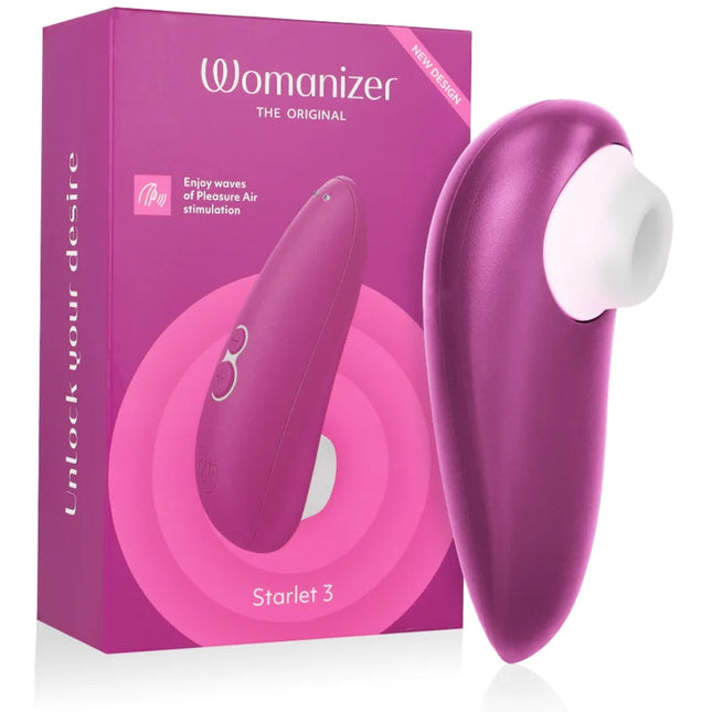 WOMANIZER - STARLET 3 KLITORALSTIMULATOR VIOLETT - Druckwellen saugende Vibratoren