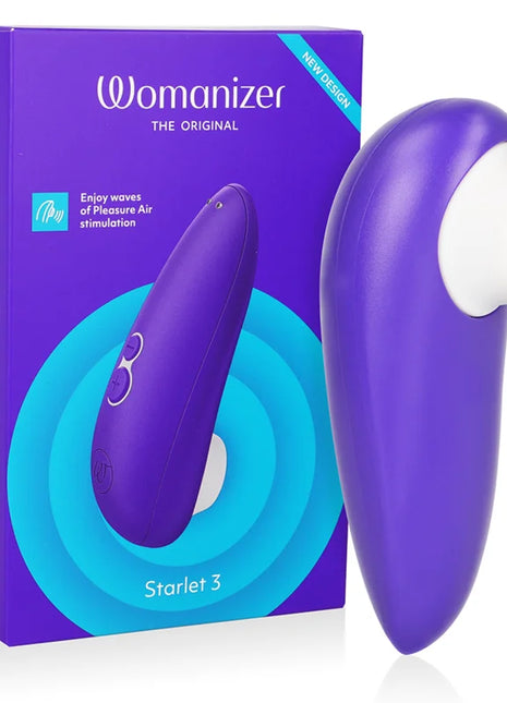 WOMANIZER - STARLET 3 KLITORASSTIMULATOR INDIGO - Druckwellen saugende Vibratoren