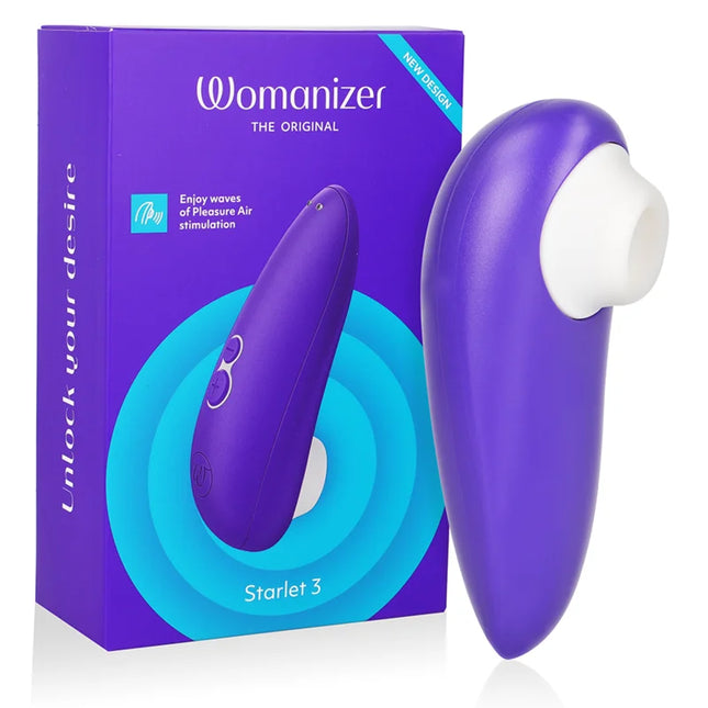 WOMANIZER - STARLET 3 KLITORASSTIMULATOR INDIGO - Druckwellen saugende Vibratoren