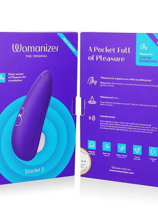 WOMANIZER - STARLET 3 KLITORASSTIMULATOR INDIGO - Druckwellen saugende Vibratoren