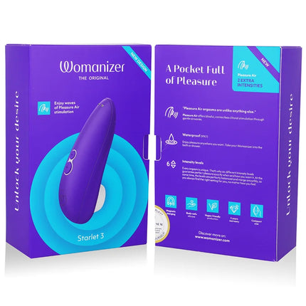 WOMANIZER - STARLET 3 KLITORASSTIMULATOR INDIGO - Druckwellen saugende Vibratoren