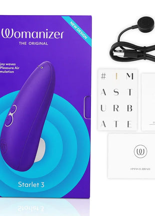 WOMANIZER - STARLET 3 KLITORASSTIMULATOR INDIGO - Druckwellen saugende Vibratoren