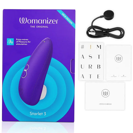 WOMANIZER - STARLET 3 KLITORASSTIMULATOR INDIGO - Druckwellen saugende Vibratoren