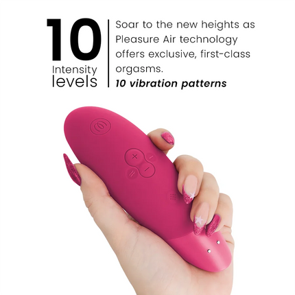 WOMANIZER - VERBESSERT DIE KLITORISSTIMULATION LEUCHTENDES ROSA