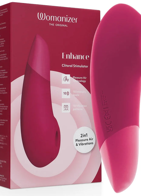 WOMANIZER - VERBESSERT DIE KLITORISSTIMULATION LEUCHTENDES ROSA