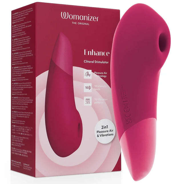 WOMANIZER - VERBESSERT DIE KLITORISSTIMULATION LEUCHTENDES ROSA