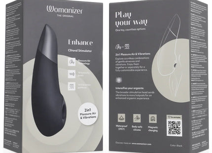 WOMANIZER - VERBESSERUNG DER KLITORISSTIMULATION SCHWARZ