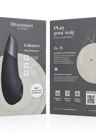 WOMANIZER - VERBESSERUNG DER KLITORISSTIMULATION SCHWARZ