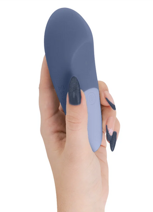 WOMANIZER - VIBE LAY-ON SILENT VIBRATOR DUNKELBLAU