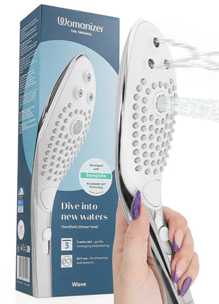 WOMANIZER - WAVE KLITORALSTIMULIERENDER DUSCHKOPF CHROM