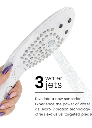 WOMANIZER - WAVE KLITORALSTIMULIERENDER DUSCHKOPF WEISS