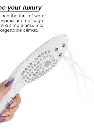 WOMANIZER - WAVE KLITORALSTIMULIERENDER DUSCHKOPF WEISS