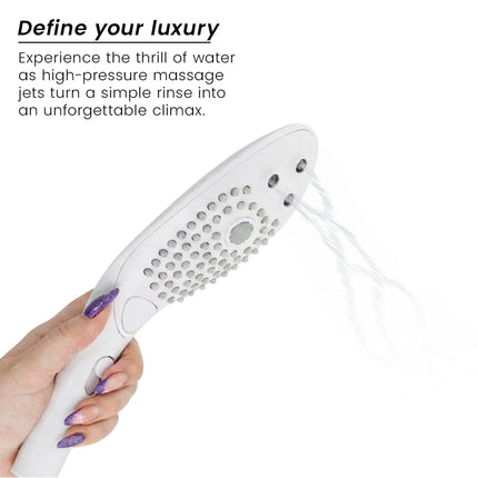 WOMANIZER - WAVE KLITORALSTIMULIERENDER DUSCHKOPF WEISS