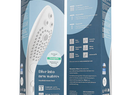 WOMANIZER - WAVE KLITORALSTIMULIERENDER DUSCHKOPF WEISS