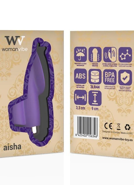 WOMANVIBE - AISHA SILICONE STIMULATOR FINGER - Fingervibrator