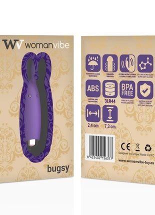 WOMANVIBE - BUGSY SILICONE STIMULATOR - Minivibrator