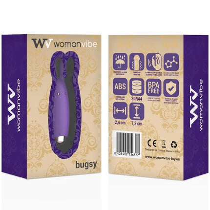 WOMANVIBE - BUGSY SILICONE STIMULATOR - Minivibrator