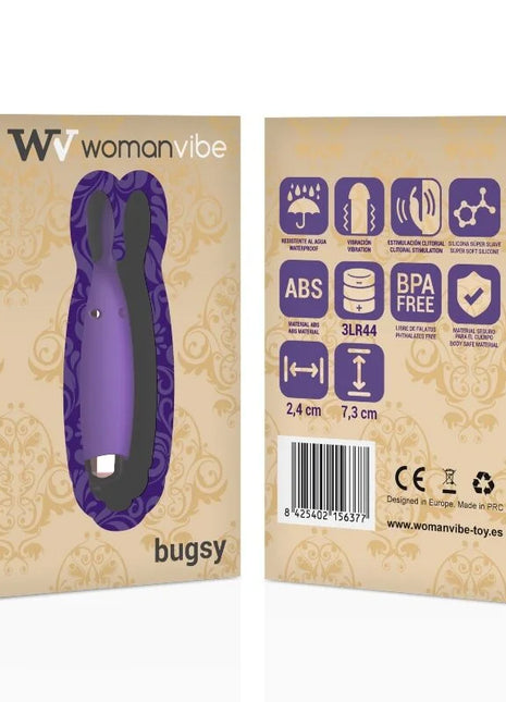 WOMANVIBE - BUGSY SILICONE STIMULATOR - Minivibrator