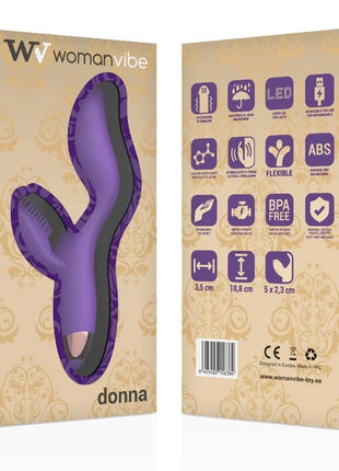 WOMANVIBE - DONNA SILIKONVIBRATOR - Rabbit-Vibrator